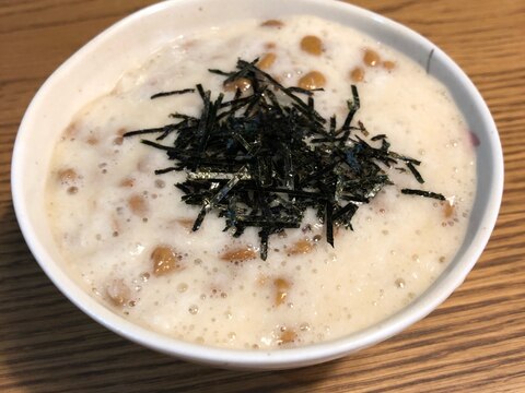 とろろ納豆ご飯♪